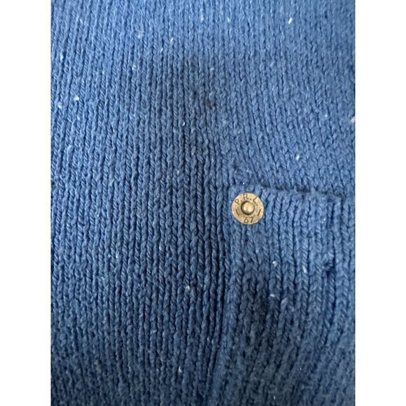 Polo Ralph Lauren Polo Country Sweater Pocket Crew Neck Mens Blue XXL New $298 - Picture 7 of 14